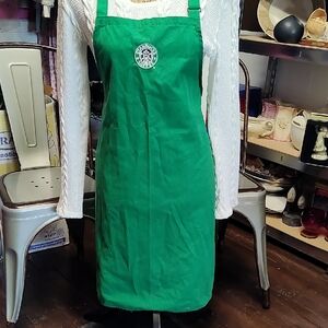 Starbucks Green Apron with Logo